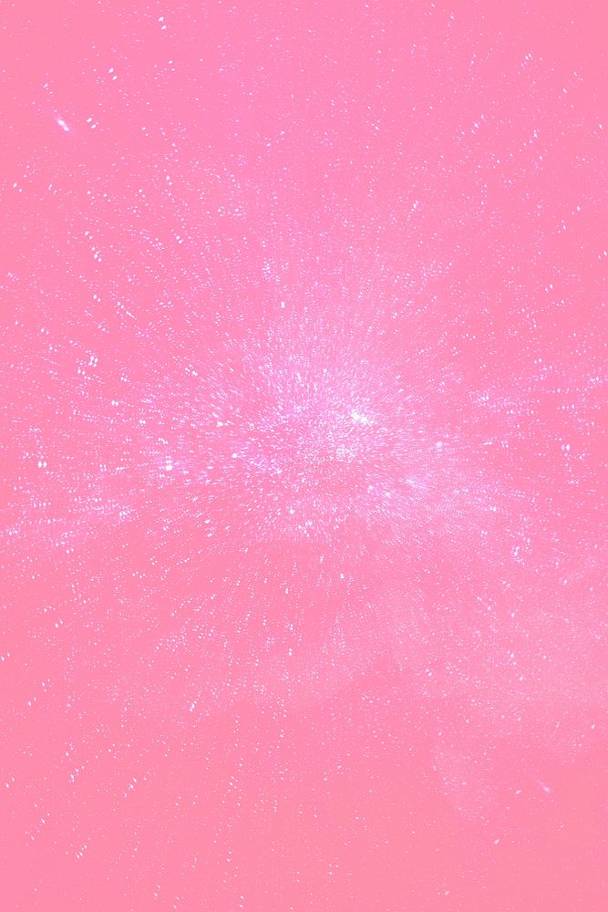 Neon pink space patterned background