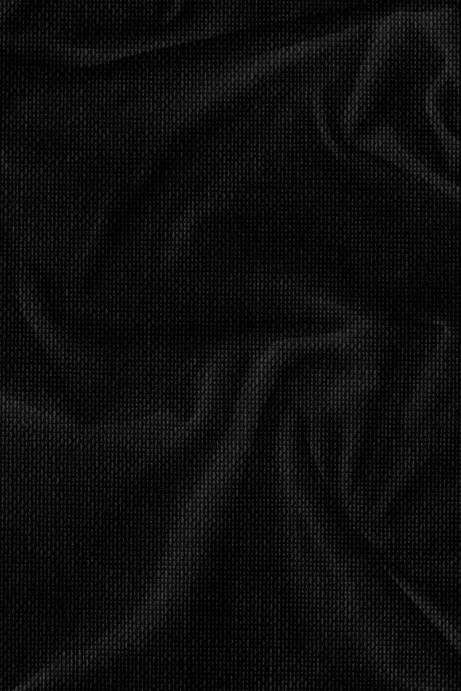 Black linen textured background