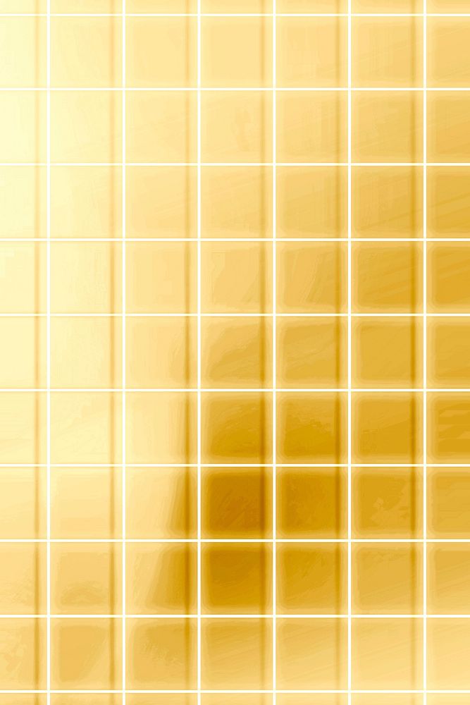 Neon gold grid patterned background