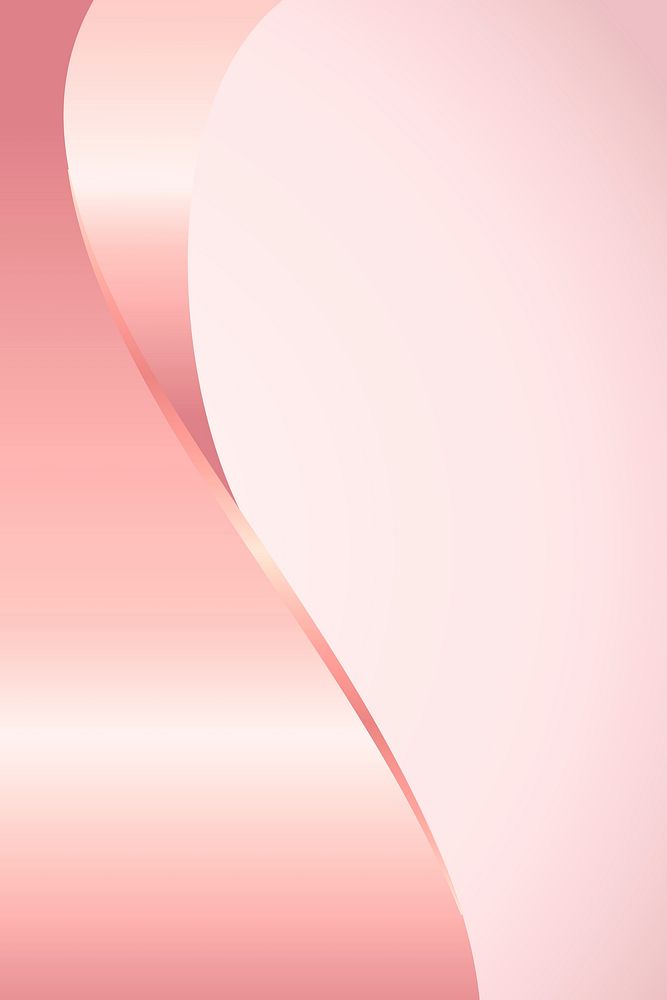 Pink wave patterned background design