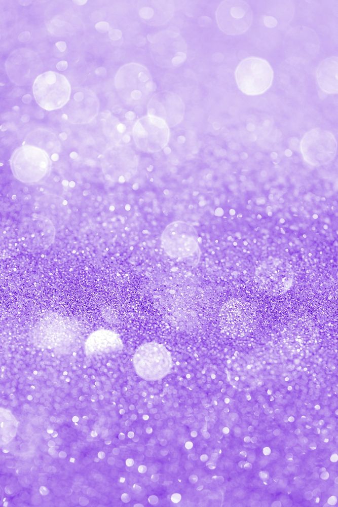 Purple glitter pattern on a gray background