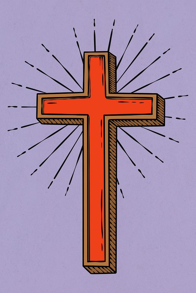 The Christian holy cross psd 