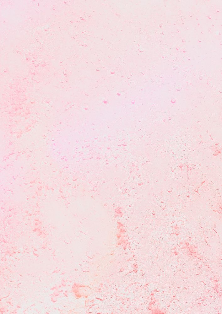 Pink water bubble texture background copy space