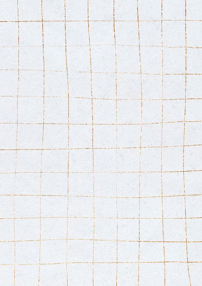 Gold distorted grid on white wallpaper psd