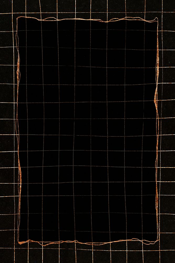 Psd shimmery frame grid black background