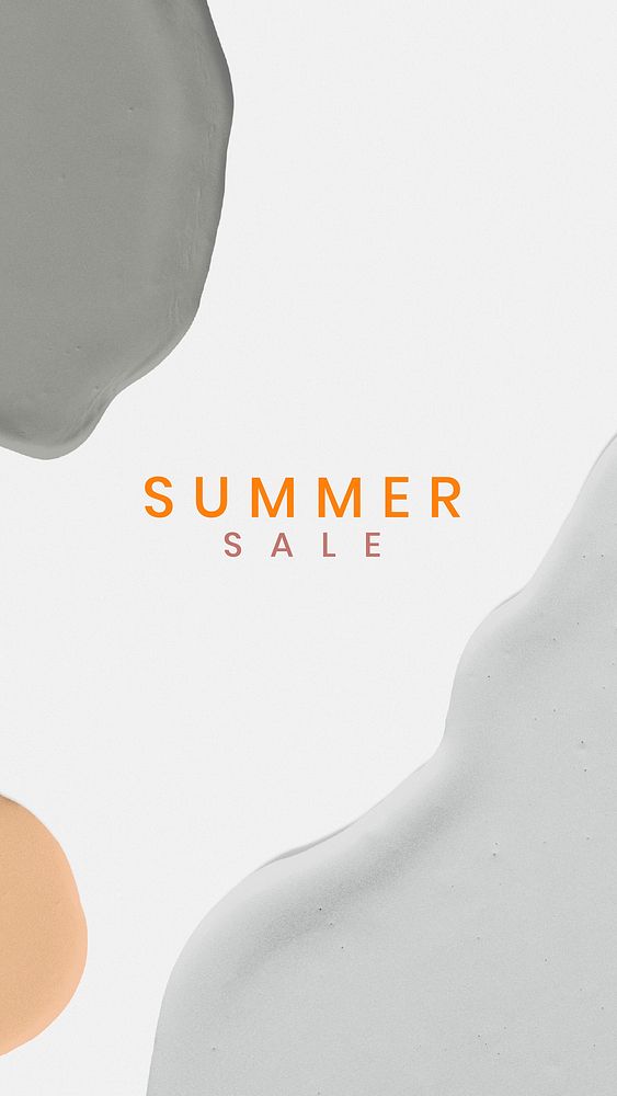 Summer sale template vector
