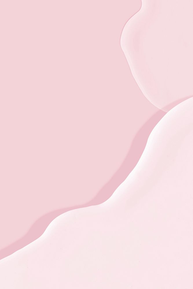 Minimal pink acrylic paint abstract background