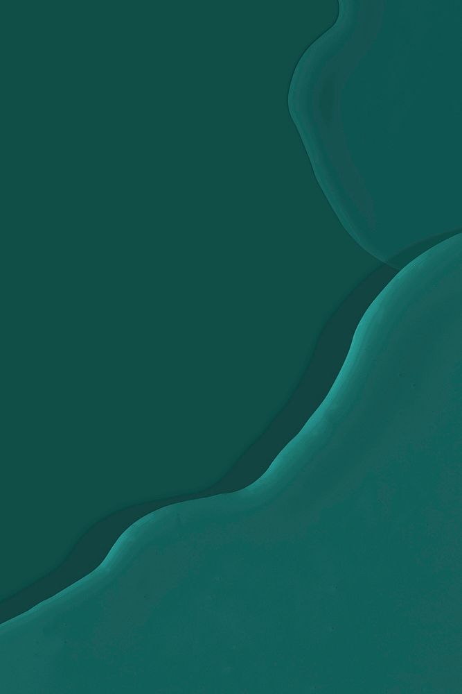 Teal green acrylic texture abstract background
