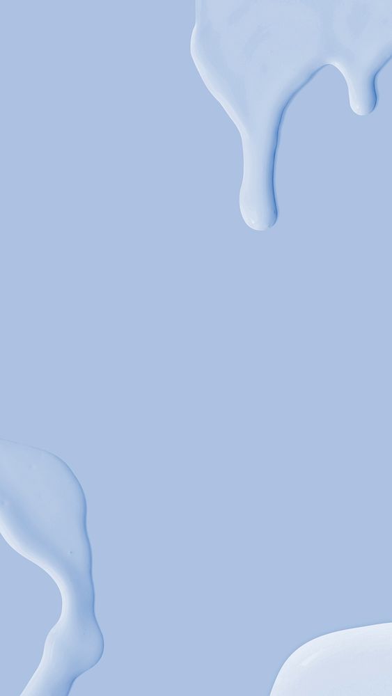 Pastel blue fluid texture phone wallpaper background