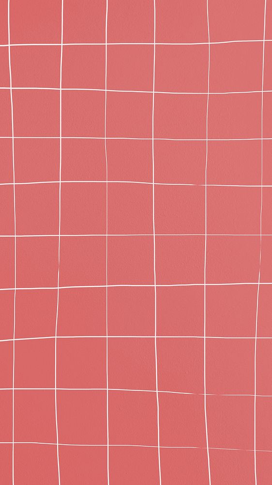 Light coral distorted geometric square tile texture background