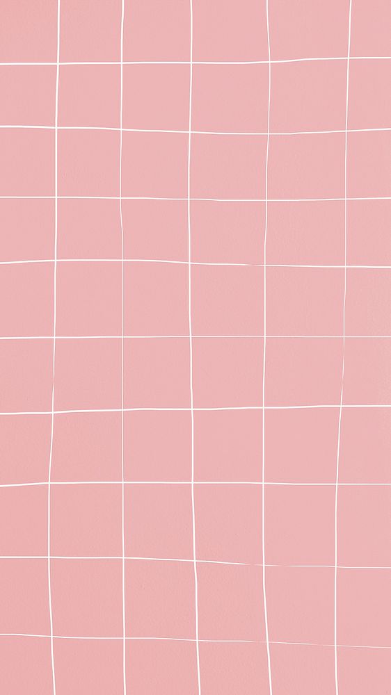 Pink distorted geometric square tile texture background