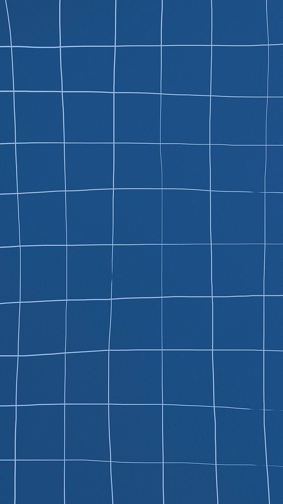 Blue distorted geometric square tile texture background
