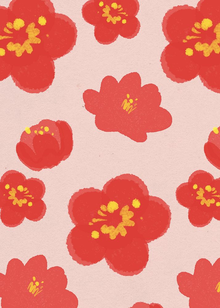 Chinese National Day flower psd pattern overlay