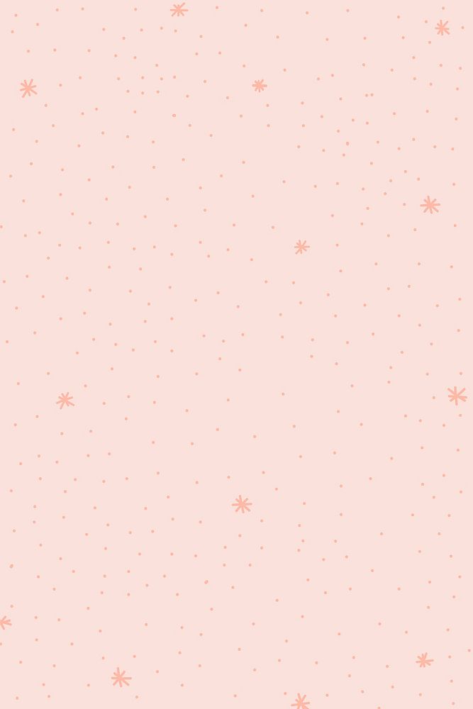 Minimal star pattern psd with peach background 