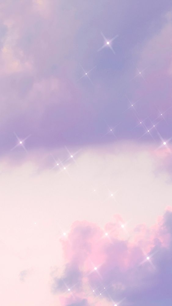 Cloudy sky pattern sparkle background | Free Photo - rawpixel