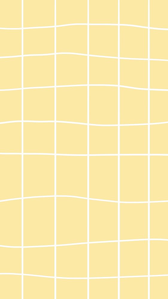 Yellow pastel grid psd aesthetic social banner for kids