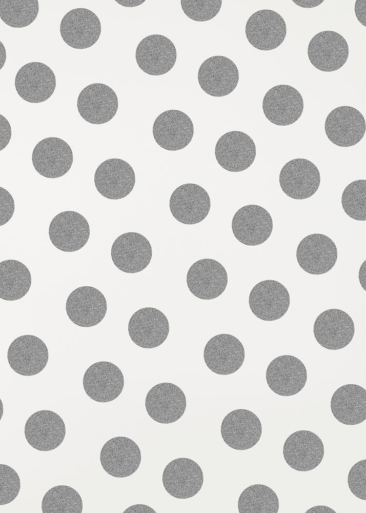 Silver gray sparkly psd polka dot pattern social banner