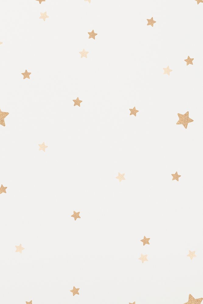 Artsy psd shimmering golden stars pattern banner
