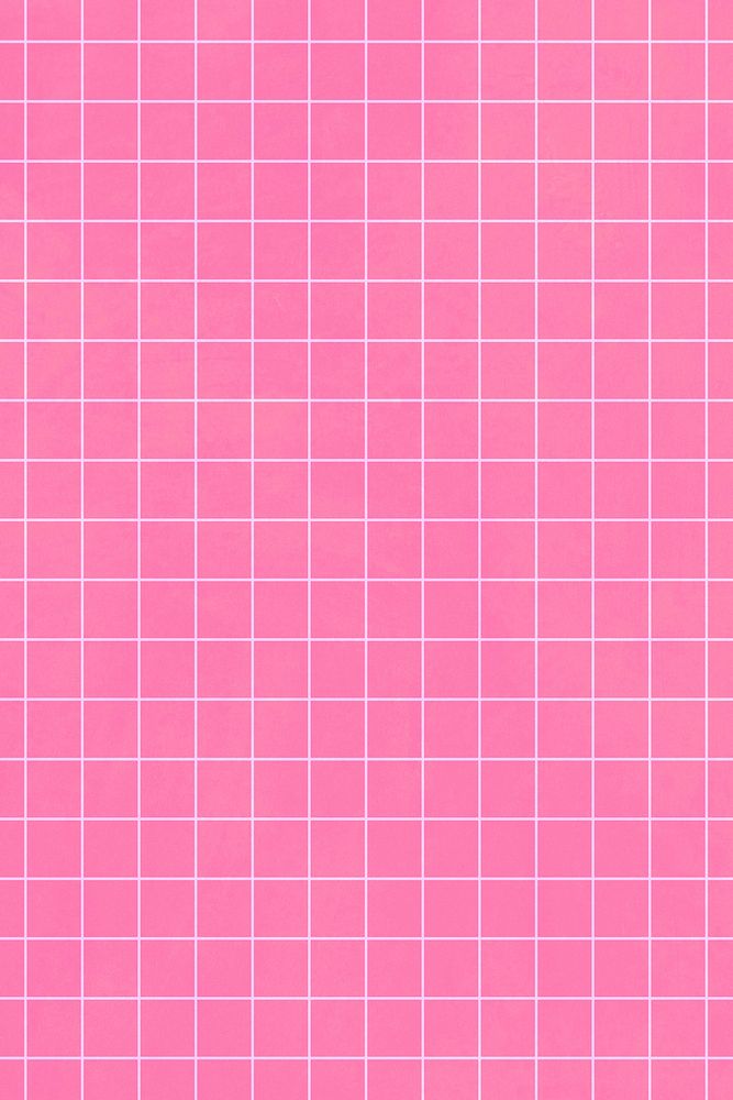 Pink aesthetic psd grid background social banner