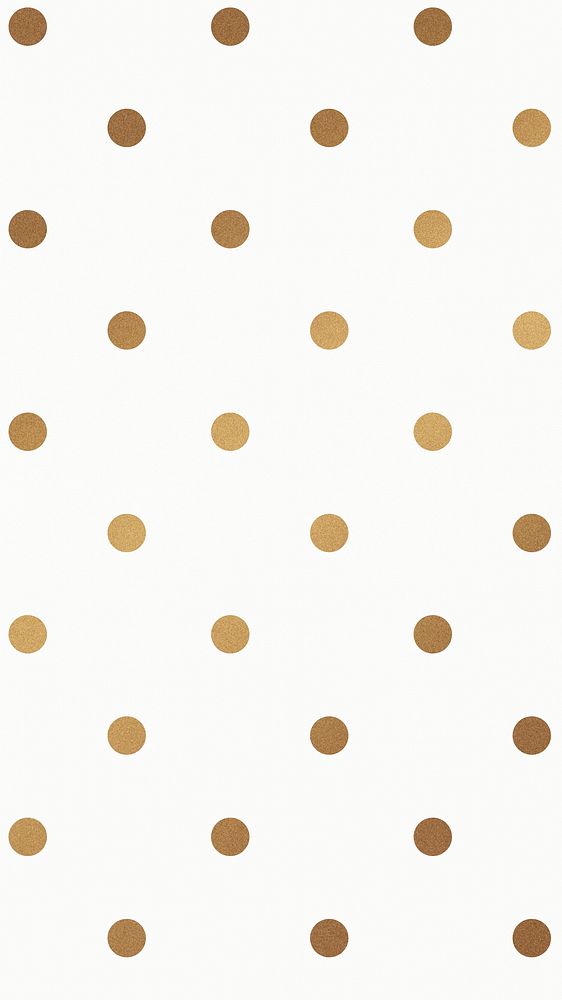Shiny psd gold polka dot pattern social banner