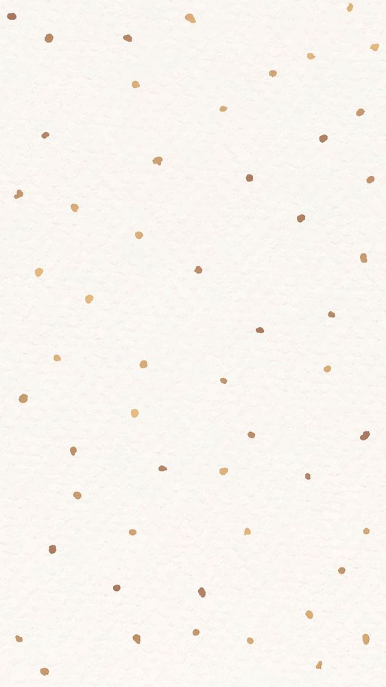 Gold polka dots phone wallpaper festive mobile lockscreen background
