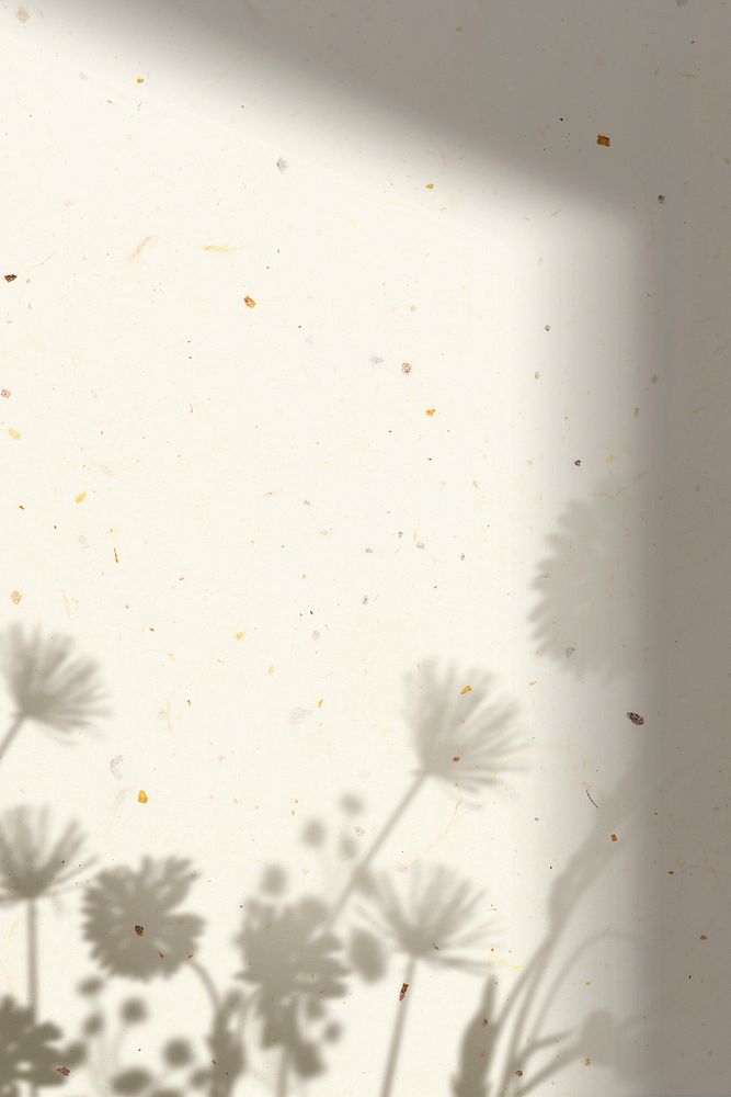 Background psd with flower field shadow during golden hour