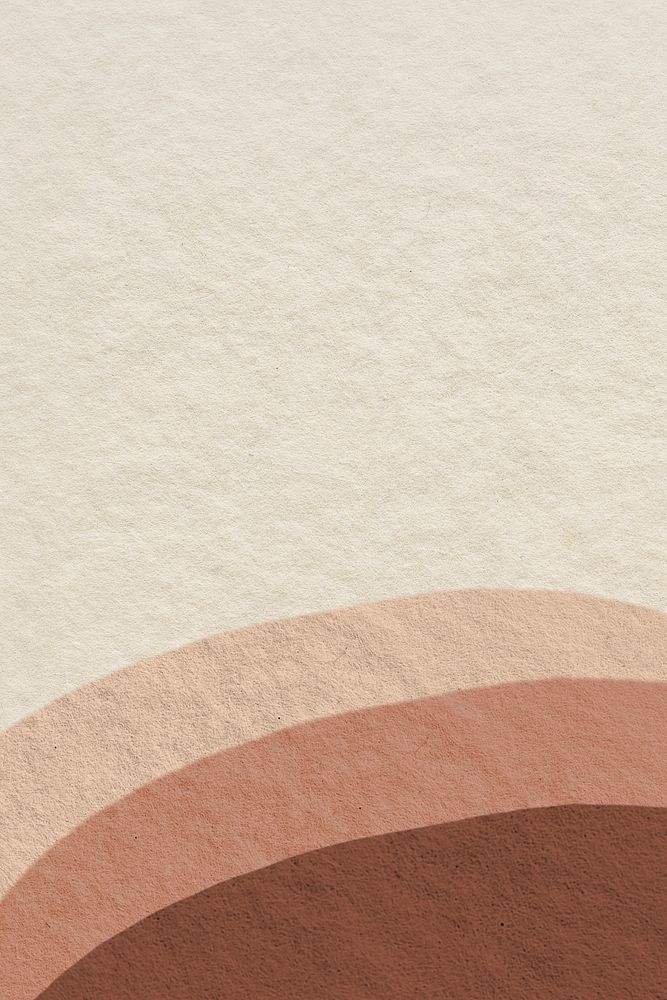 Background with semicircle in earth tone design