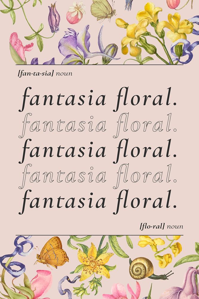 Fantasia floral
