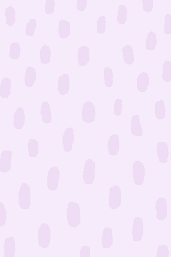 Cute purple dots pattern vector