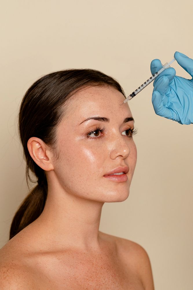 Botox injectable beauty treatment at clinic