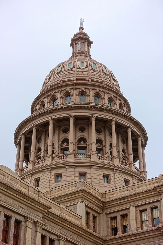 Texas State Capitol - Austin, Texas, USA. Original public domain image from Wikimedia Commons