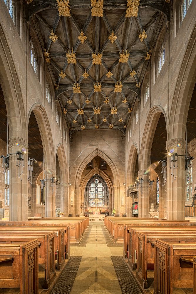 Here is an hdr photograph taken from Rotherham Minster. Located in Rotherham, Yorkshire, England, UK. Original public domain…