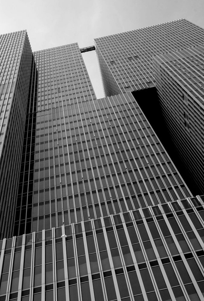 De Rotterdam, Rotterdam, The Netherlands. Architect: Rem Koolhaas. Original public domain image from Wikimedia Commons