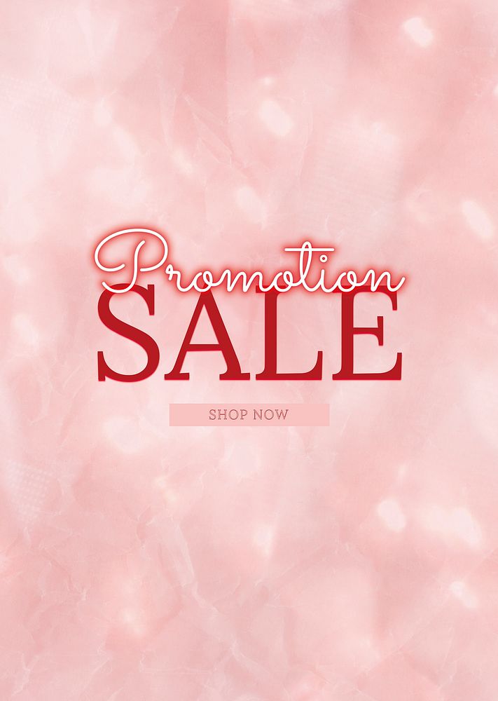 Sale editable psd promotion template for online shop