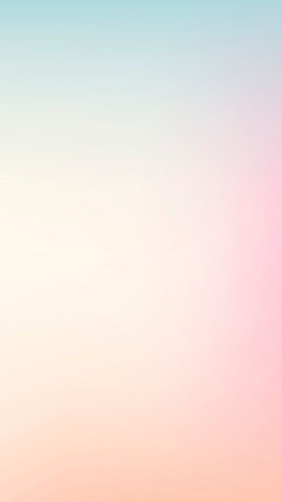 Pastel gradient phone wallpaper, aesthetic design background