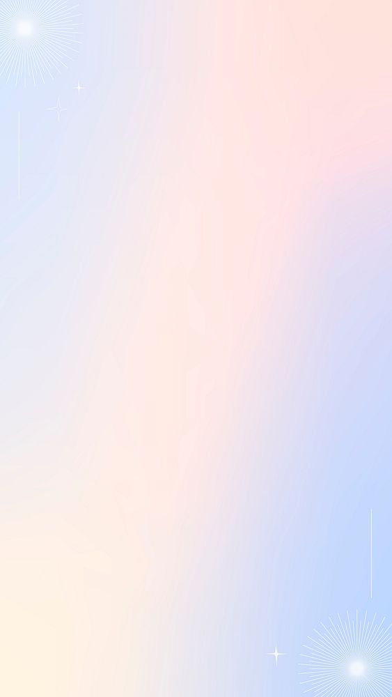 Holographic pastel mobile wallpaper, iridescent background