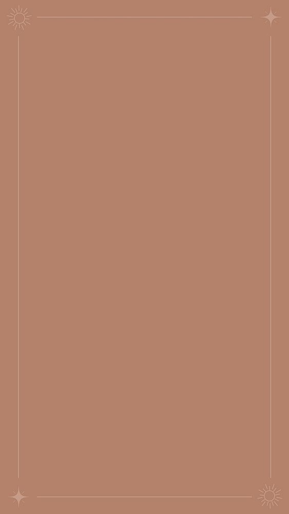Brown mobile wallpaper, aesthetic background