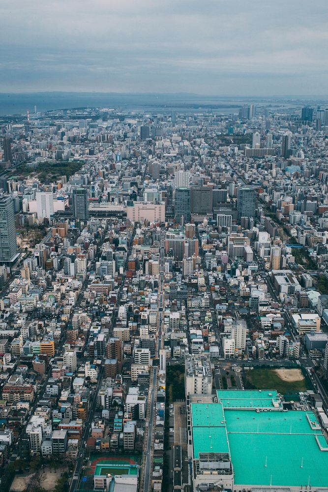Tokyo Skytree. Original public domain image from Wikimedia Commons