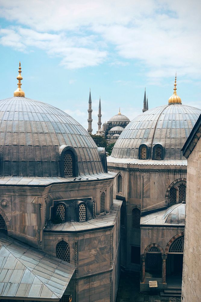 Architecture of Istanbul, Turkey. Original public domain image from Wikimedia Commons