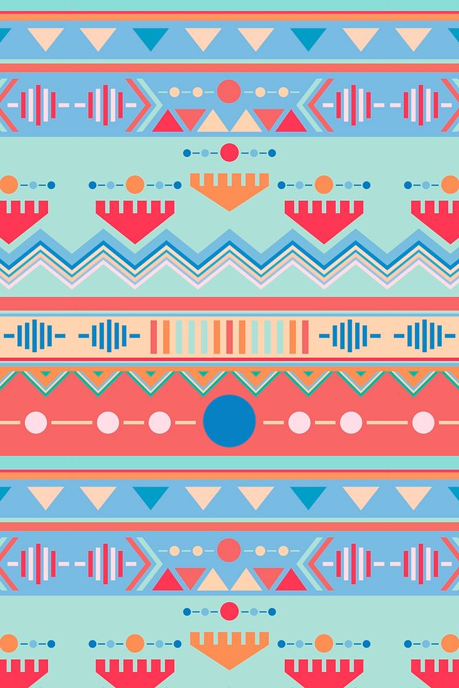 Pattern background, tribal design, fabric graphic