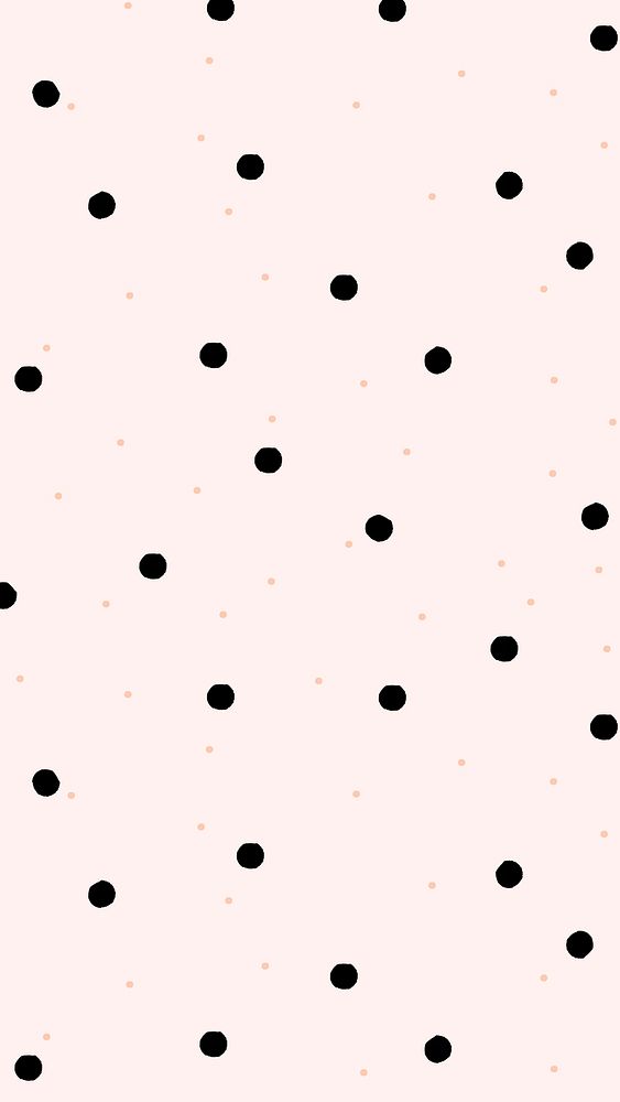 Polka dot iPhone wallpaper, mobile background