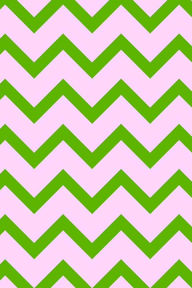 Chevron pattern background, green zigzag, cute design