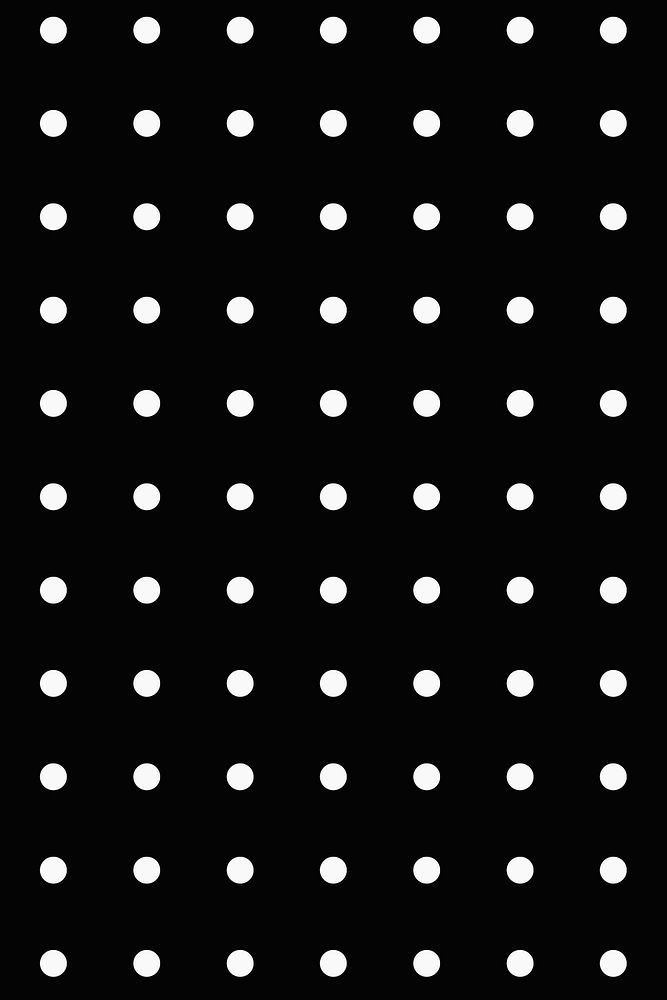 Simple pattern background, polka dot in black and white