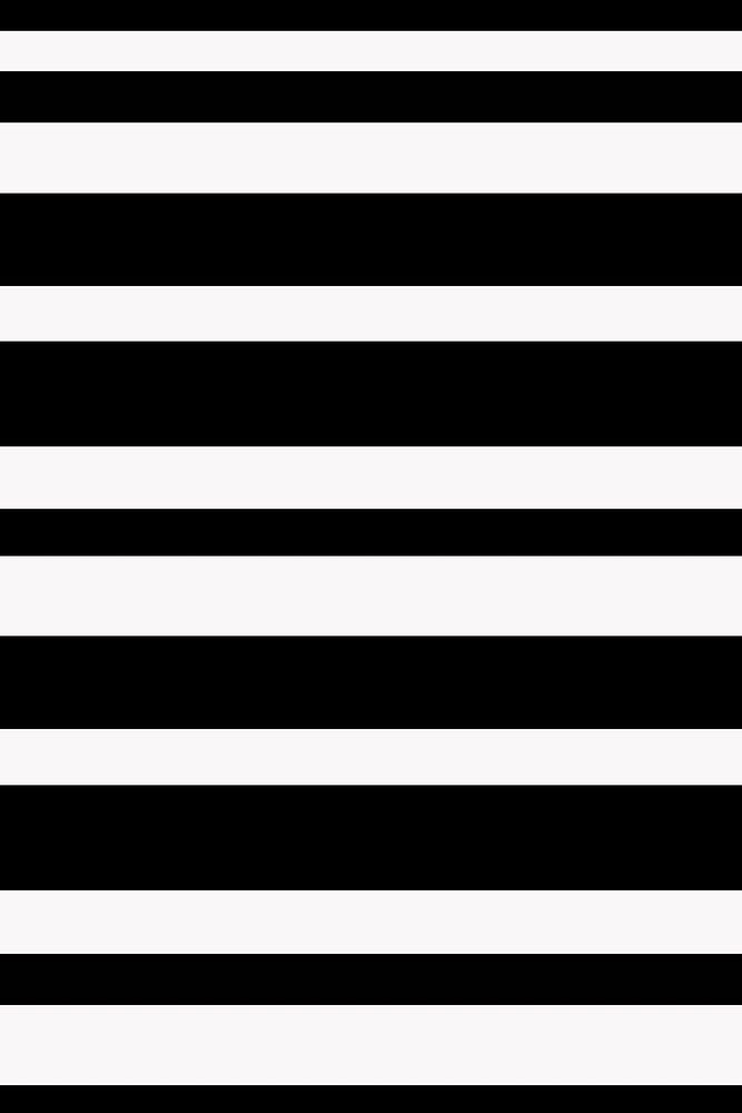 Black background, striped pattern in white simple design