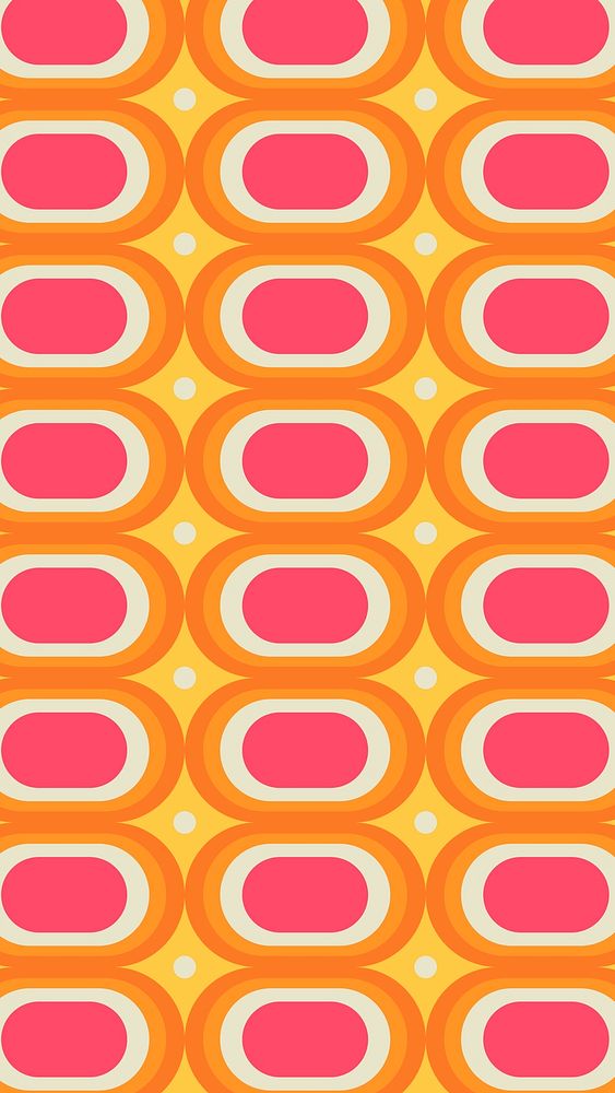 Colorful Android wallpaper, geometric oval shape background