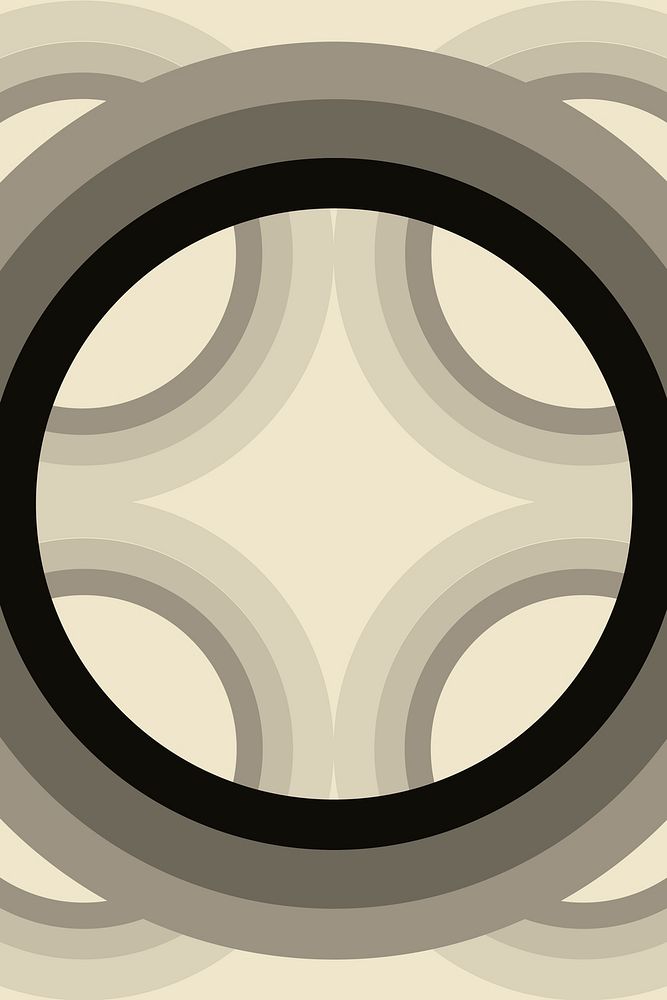 Hypnotic geometric frame background, optical illusion design 