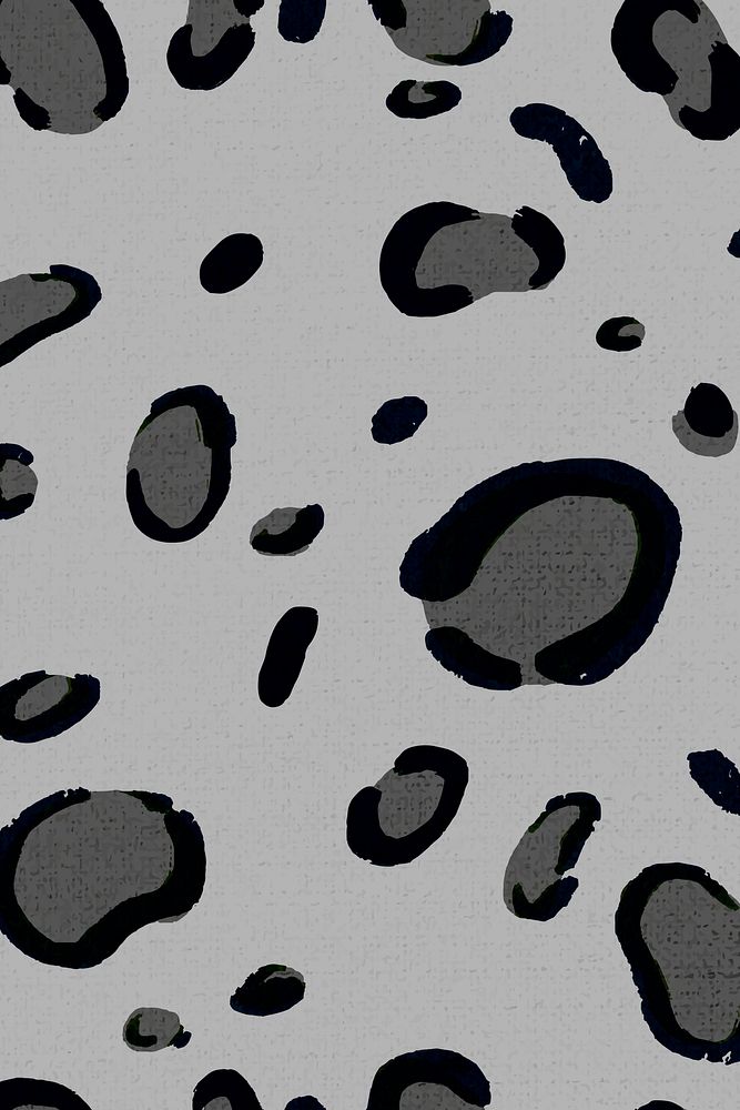 Black leopard pattern background seamless, social media post