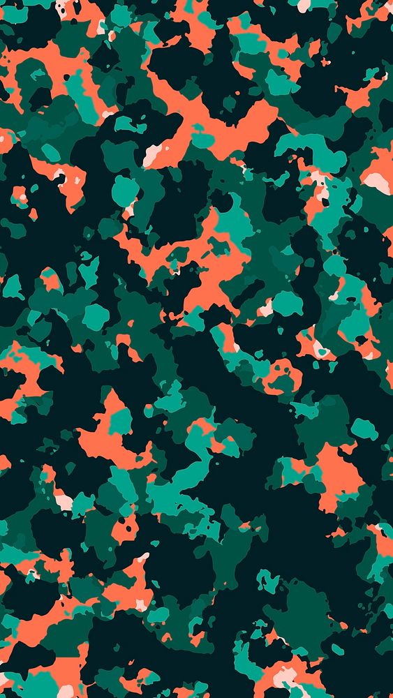 Camouflage iPhone wallpaper patterned background