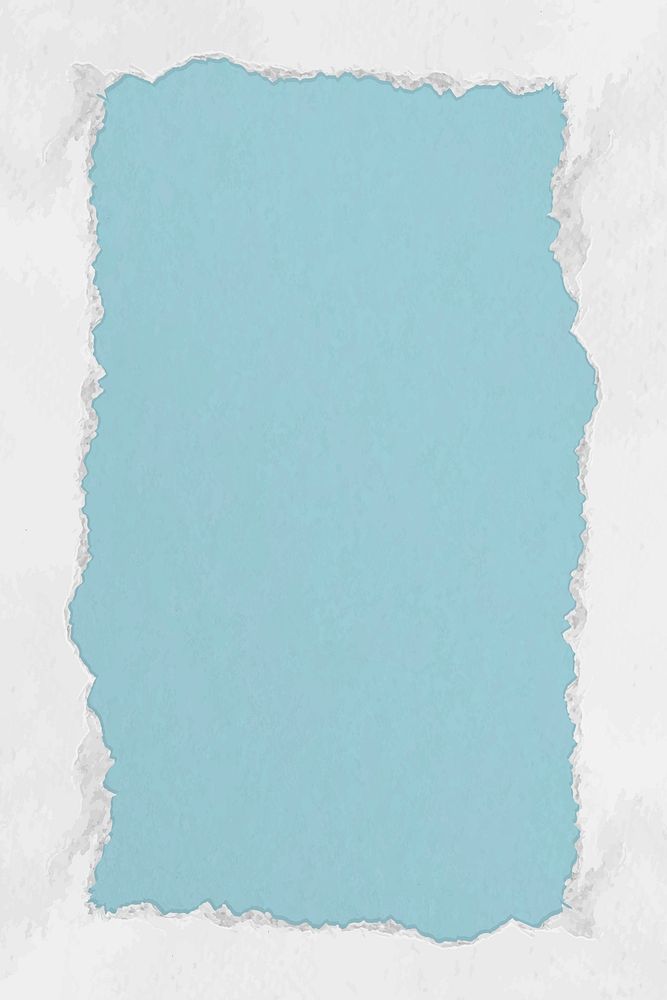 Blue frame background, paper texture creative vector