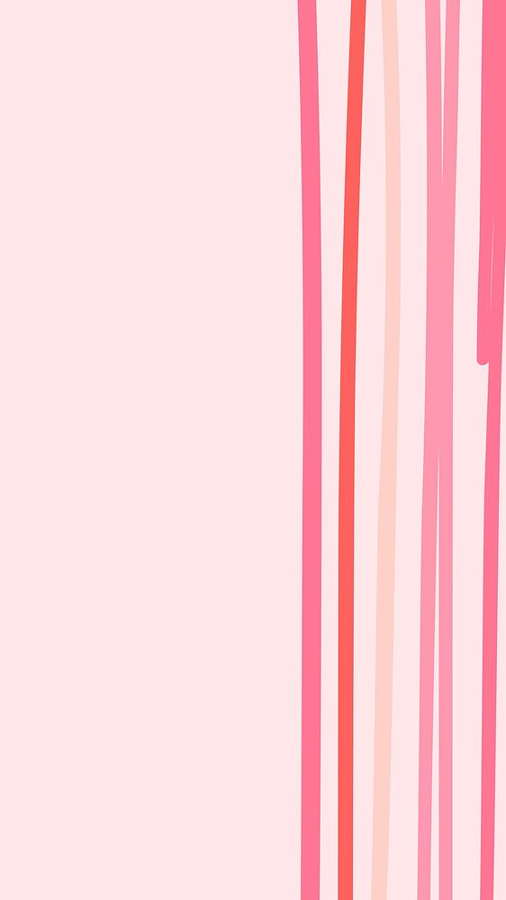 Pink stripes mobile wallpaper girly background